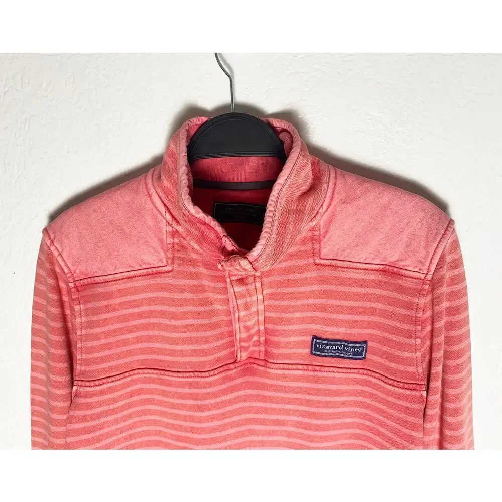 Vineyard Vines Men’s Surfside Shep Shirt Lobster Reef Pullover Cotton Sweatshirt